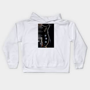 Burns Guitar Profile Kids Hoodie